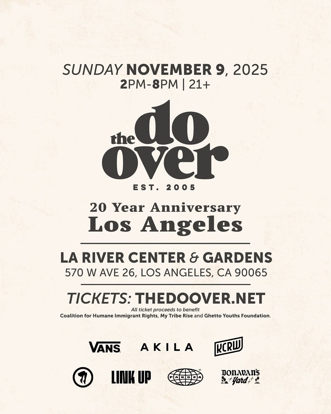 The DO-OVER L.A. 20 Year Anniversary