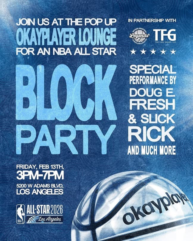 Okayplayer NBA All Star Lounge