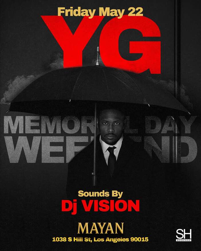 YG - Memorial Day Weekend 2026