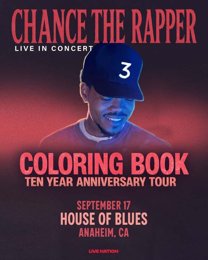 Chance The Rapper - Anaheim HOB