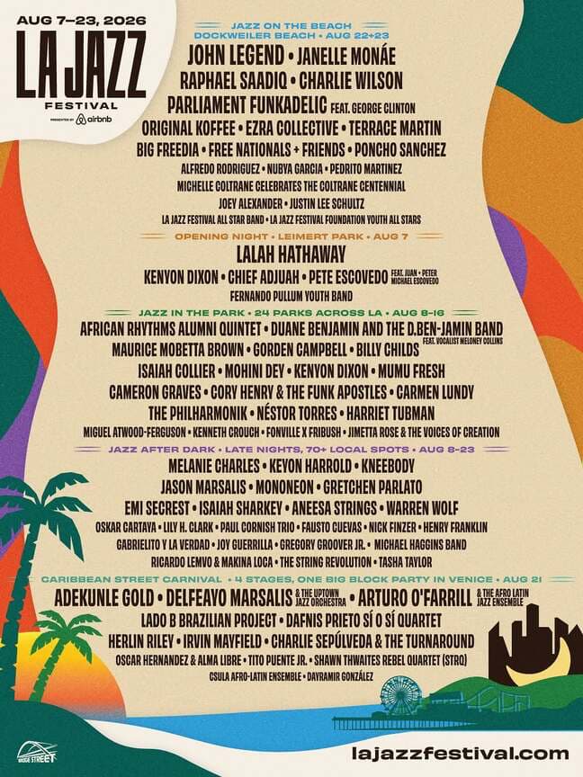 LA Jazz Festival 2026