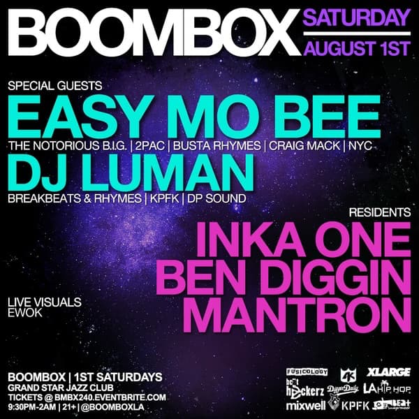 Boombox - Aug 2026