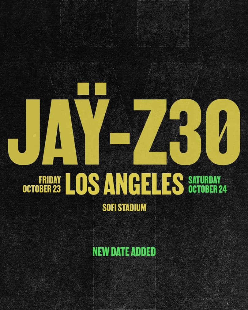 JAYZ30 - LA 2nd show added