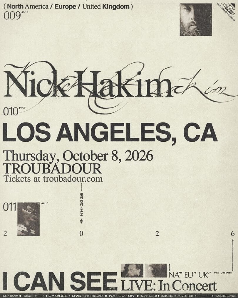 Nick Hakim - The Troubadour