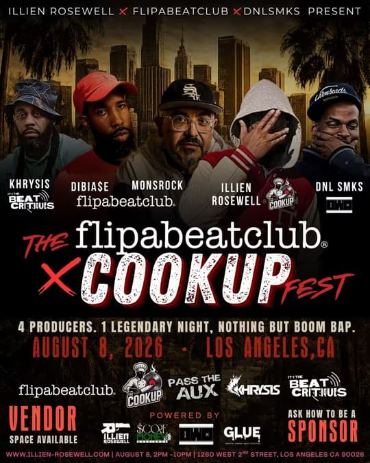 The Flipabeatclub x The CookUp Fest