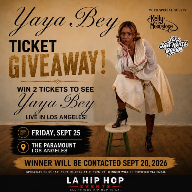 Yaya Bey - LA-Giveaway