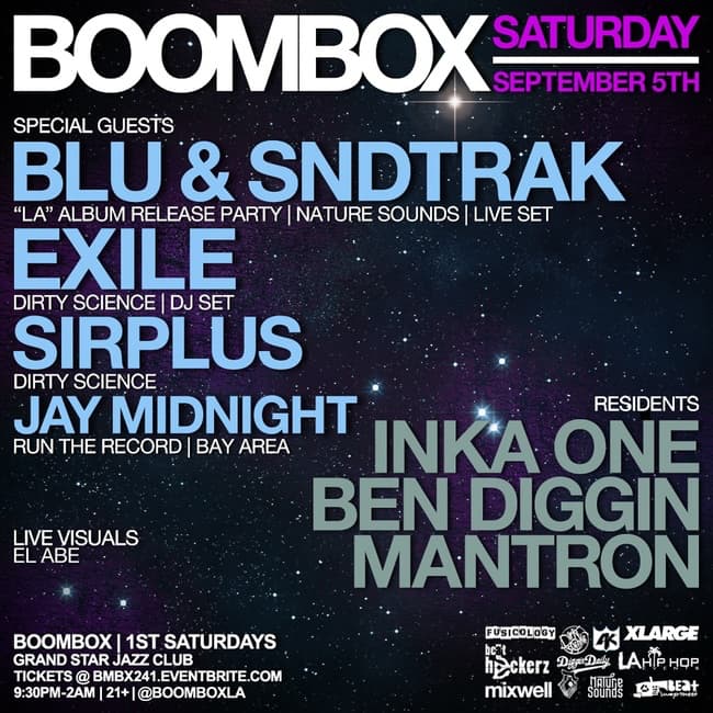 Boombox - Sept 2026