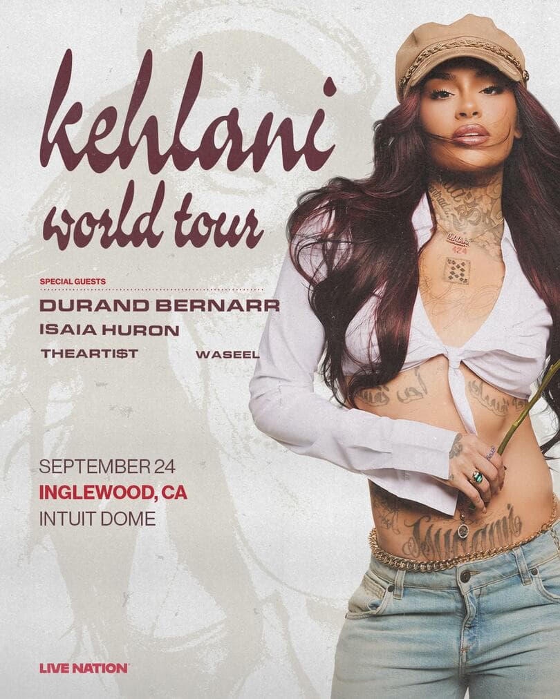 Kehlani World Tour-